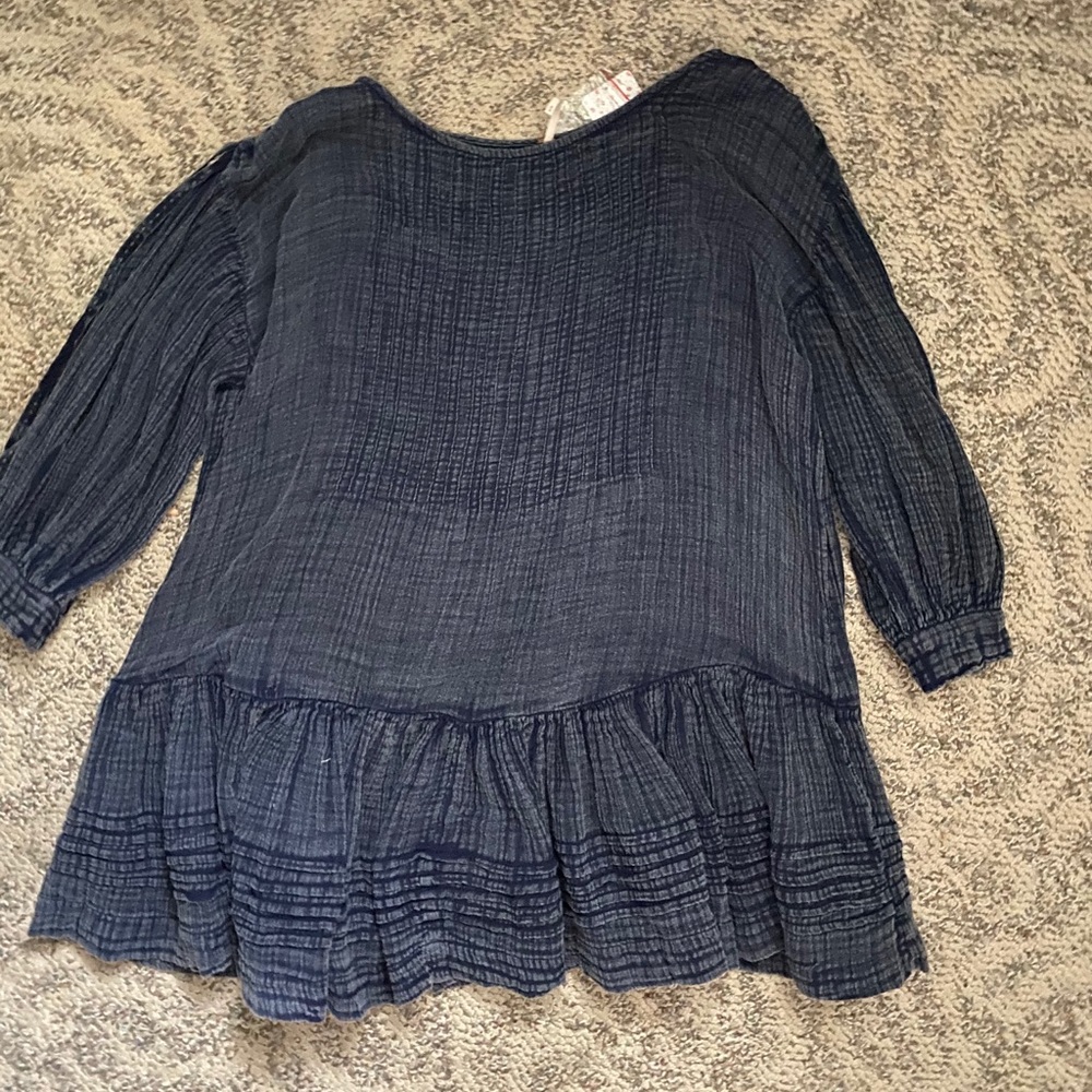 FREE PEOPLE Washed Ashore Mini Dress size M NWT